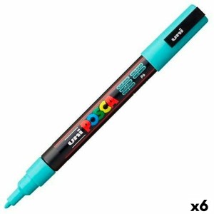 Filzstift POSCA PC-3M Türkisgrün (6 Stück)