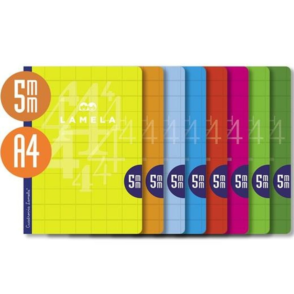 Notebook Lamela Multicolour A4 (5 Units)