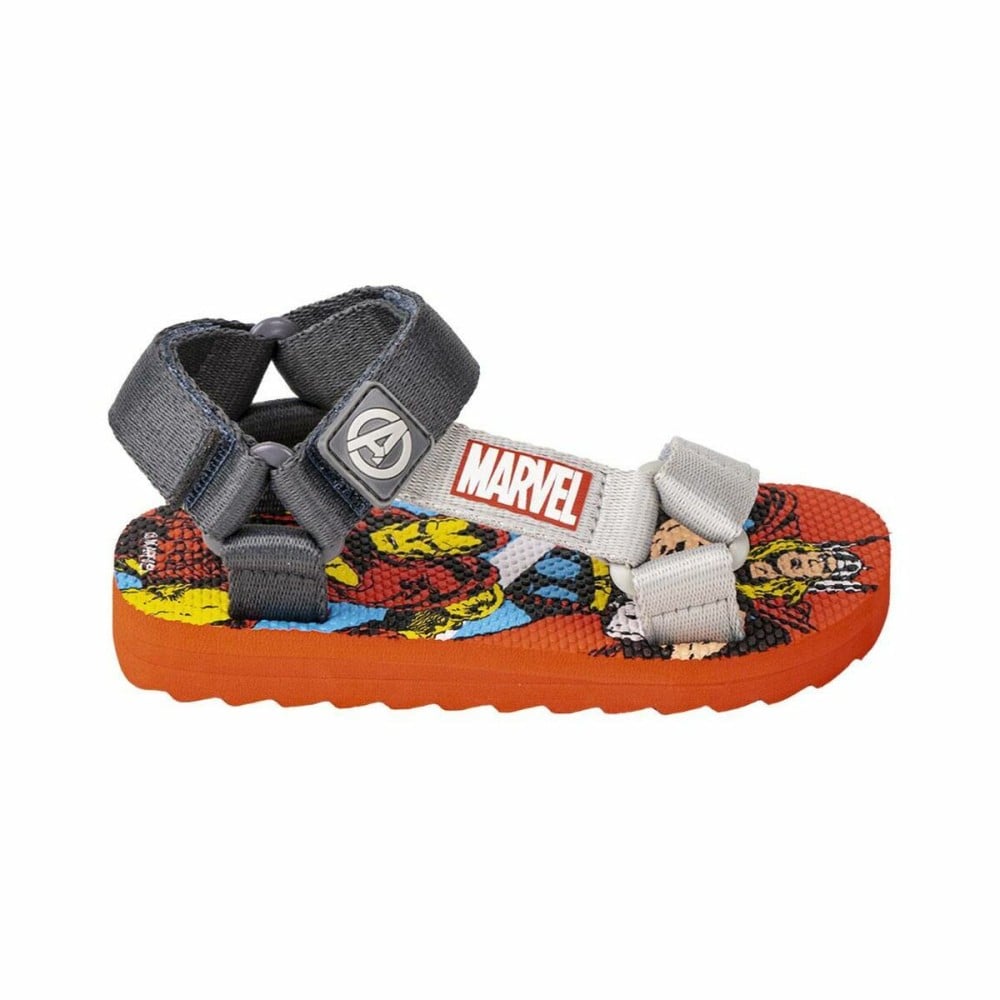 Children's sandals The Avengers Red