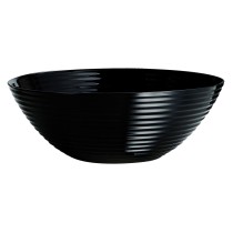 Salatschüssel Luminarc Harena Schwarz Glas (Ø 27 cm) (6 Stück)