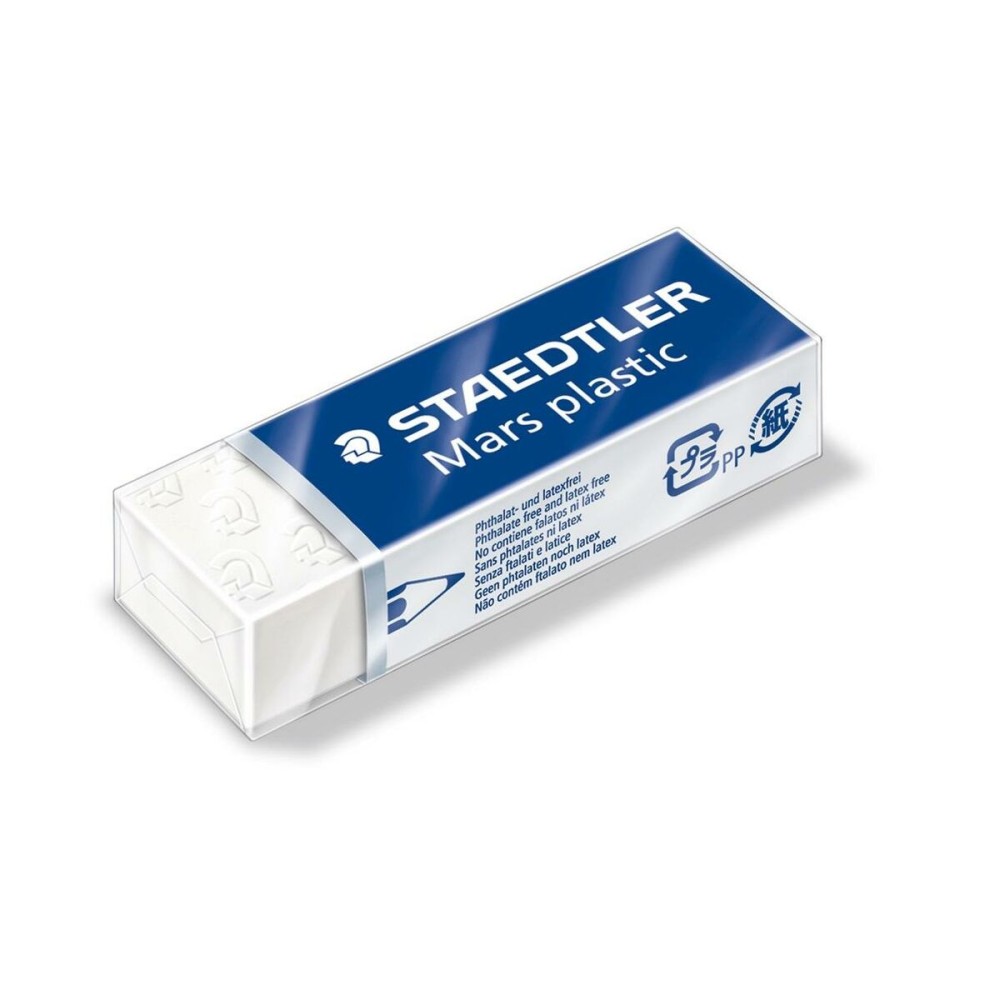 Gomme Staedtler Blanc 6,5 x 2,3 x 1,3 cm (20 Unités)