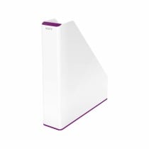 Magazine rack Leitz White Violet A4 polystyrene 7,3 x 31,8 x 27,2 cm