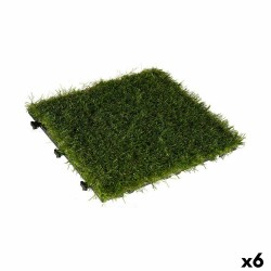 Carreau à emboîtement Ibergarden G004 Vert Plastique 30 x 3,5 x 30 cm Pelouse (6 Unités)