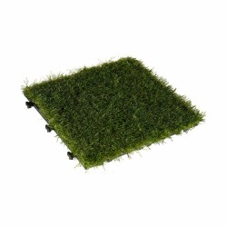 Carreau à emboîtement Ibergarden G004 Vert Plastique 30 x 3,5 x 30 cm Pelouse (6 Unités)