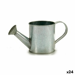 Cache-pot Ibergarden I00111-B Argenté Zinc Arrosoir 24,5 x 11 x 11 cm (24 Unités)