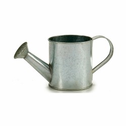 Cache-pot Ibergarden I00111-B Argenté Zinc Arrosoir 24,5 x 11 x 11 cm (24 Unités)