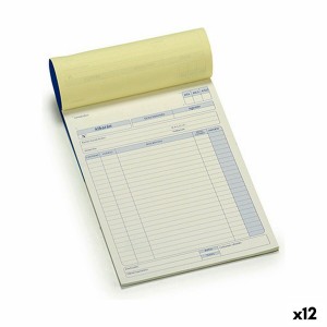 Carnet de livraison Pincello AR1607150 50 Volets 21 x 0,5 x 28,5 cm (12 Unités)