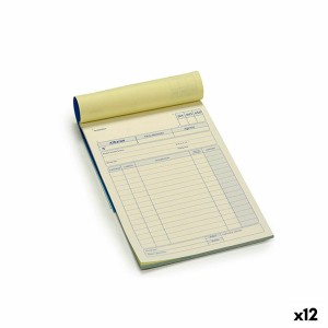 Carnet de livraison Pincello 50 Volets 14 x 0,5 x 21 cm (12 Unités)