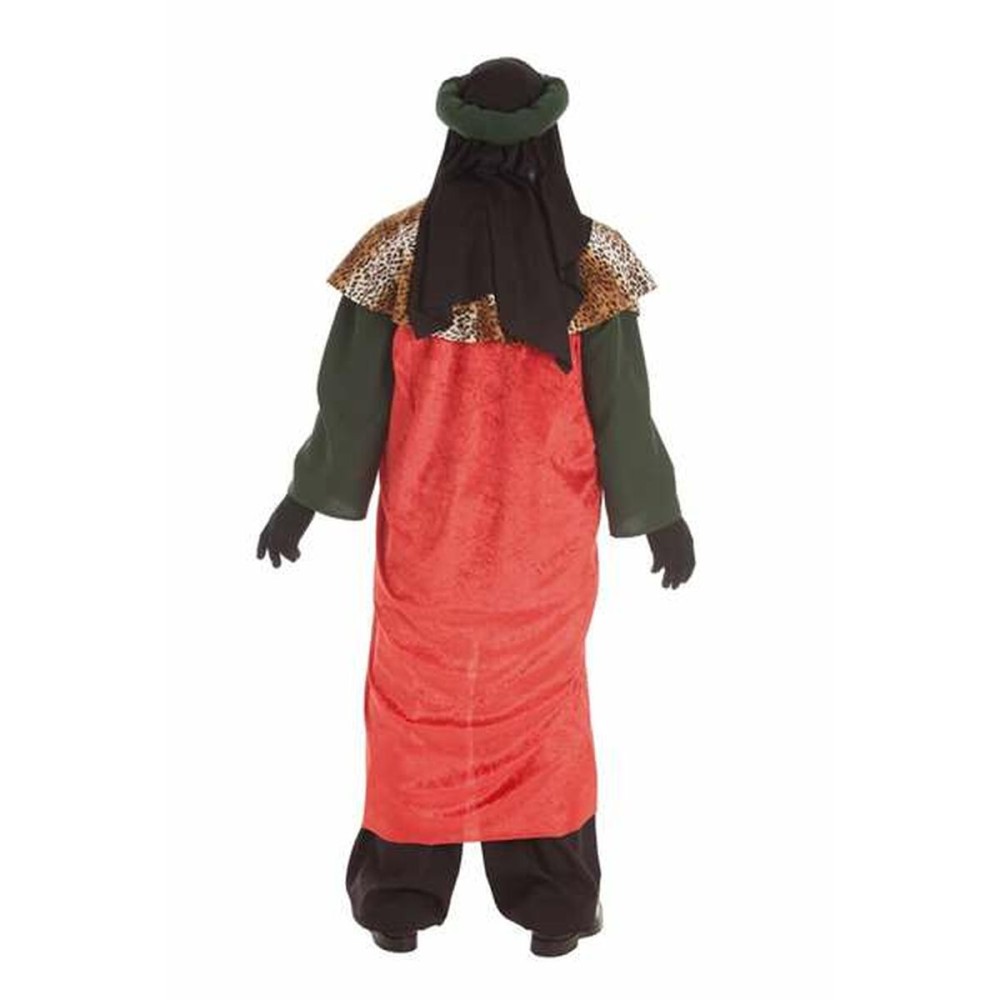 Costume for Adults Green Wizard King Balthasar 4 Pieces