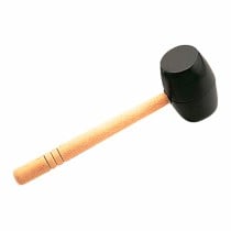 Rubber Mallet Rubi 65905 Black