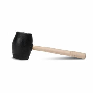 Rubber Mallet Rubi 65908 Black