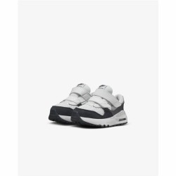 Chaussures de Sport pour Bébés Nike Air Max Systm Noir Blanc