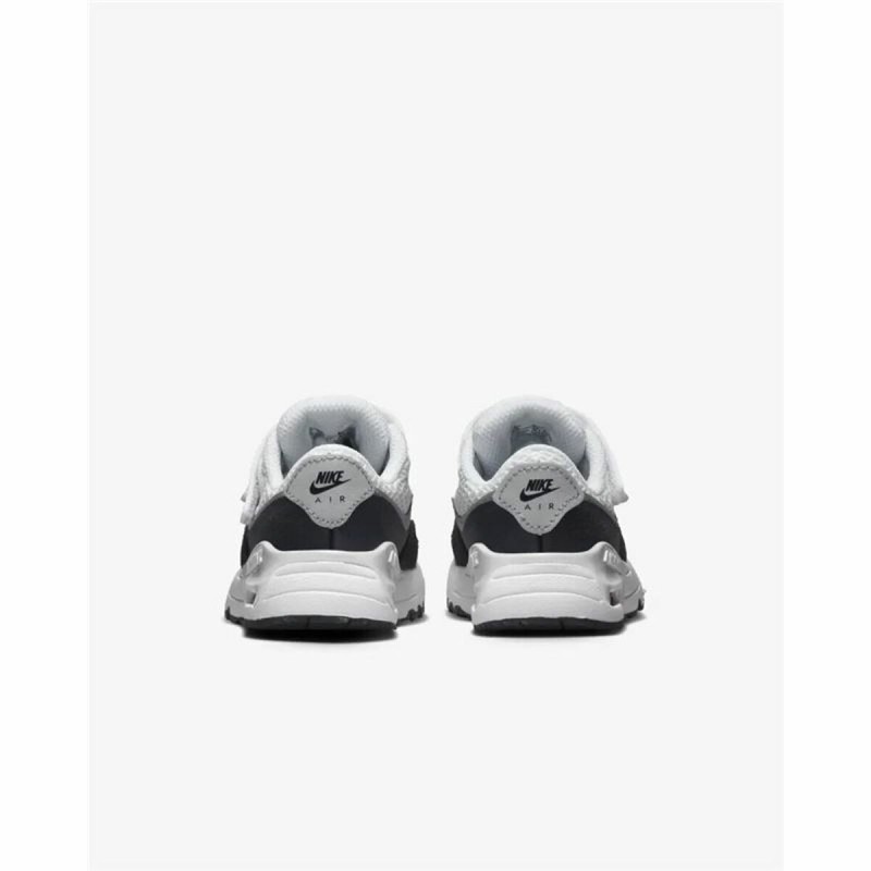 Chaussures de Sport pour Bébés Nike Air Max Systm Noir Blanc