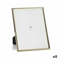 Fotorahmen Gold Kristall Stahl (15,5 x 28 x 22,9 cm) (12 Stück)