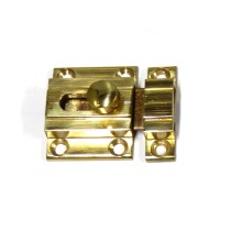 Door bolt EDM 85081 Golden Steel Polished brass 20 mm 35 mm Fastener