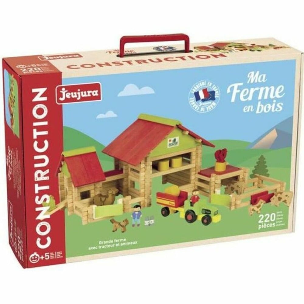 Playset Jeujura Large farm 220 Pieces