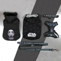 Dog Harness Star Wars Black XXS