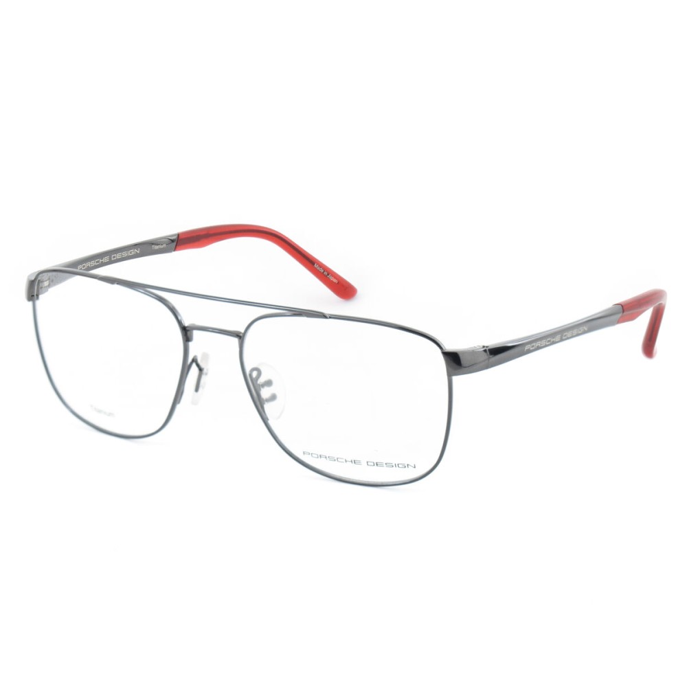 Men' Spectacle frame Porsche Design P8370-C-56 Grey ø 56 mm