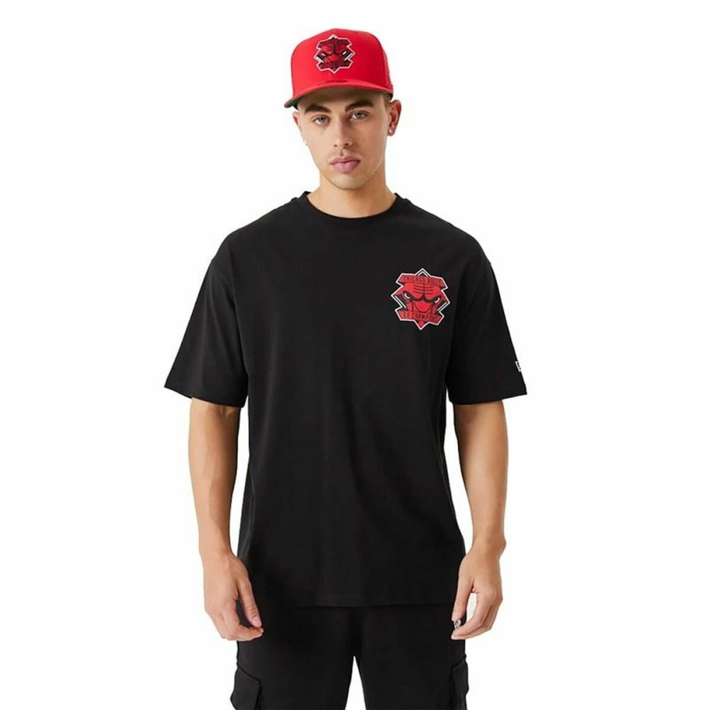 Men’s Short Sleeve T-Shirt New Era  Championship Chicago Bulls