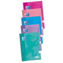 Cahier Oxford Multicouleur Din A4 80 Volets 21,5 x 31,5 cm 5 Pièces