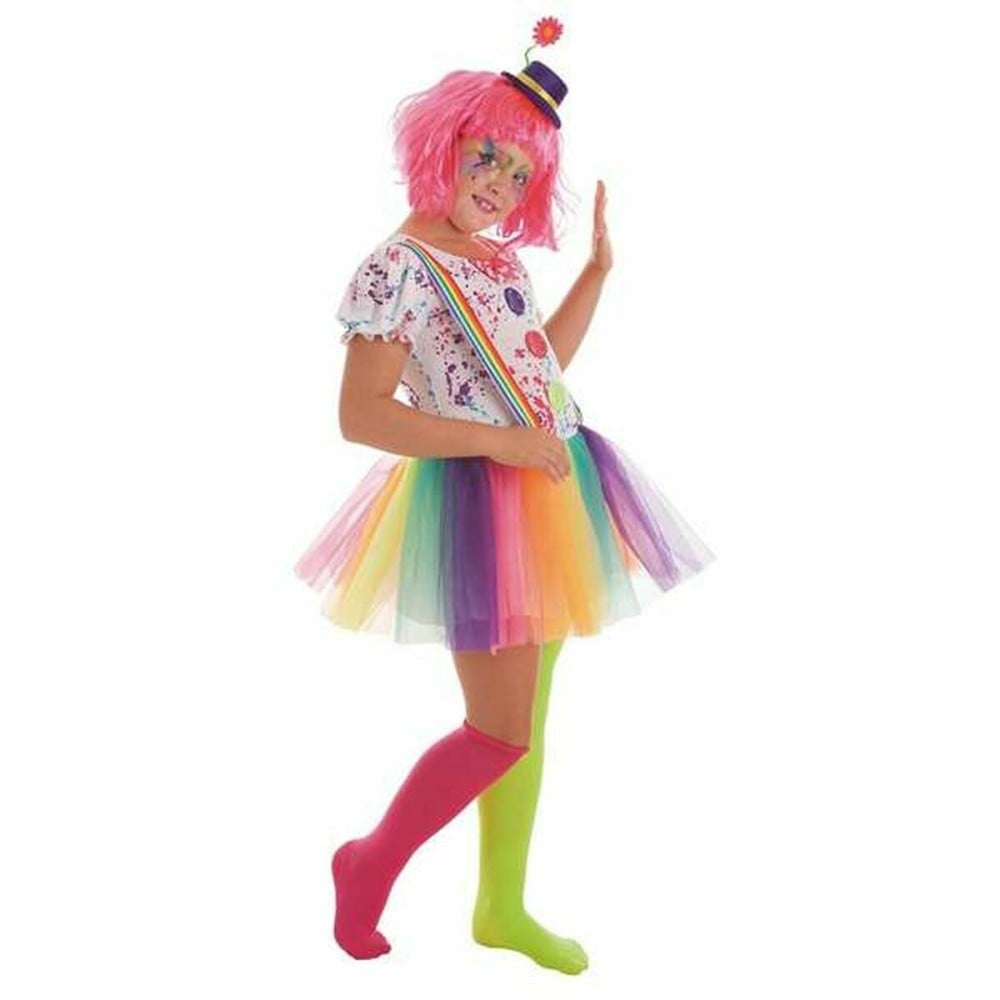 Déguisement pour Enfants Clown Arc-en-ciel (2 Pièces)