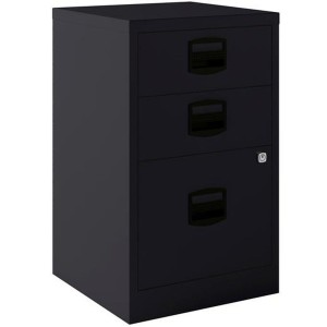 Armoire classeur Bisley Anthracite A4 Métal Acier 67 x 41 x 40 cm