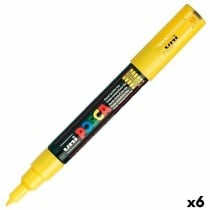 Marqueur POSCA PC-1M Jaune (6 Unités)