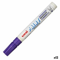 Dauermarker Uni-Ball PX-20 Violett (12 Stück)