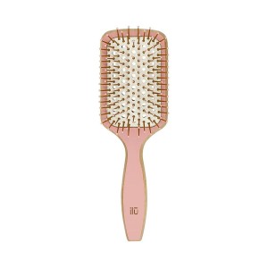 Brosse Démêlante Ilū Bamboom Rose Carré