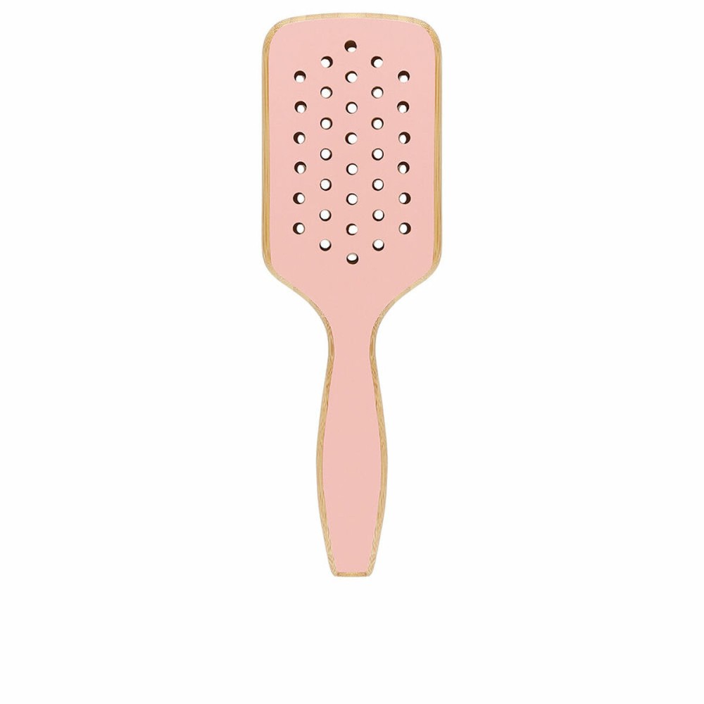 Brosse Démêlante Ilū Bamboom Rose Carré