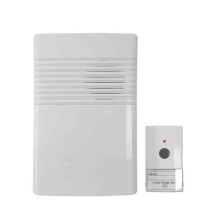 Wireless Doorbell with Push Button Bell EDM 49303 50 m 80 dB 14,8 x 9,7 x 4 cm (12 V)