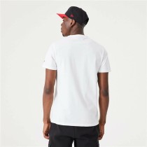 T-shirt à manches courtes homme New Era NBA Infill Graphic Chicago Bulls Blanc