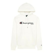 Herren Sweater mit Kapuze Champion USA Logo Weiß