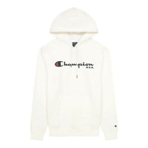 Herren Sweater mit Kapuze Champion USA Logo Weiß