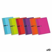 Cahier ENRI Couverture souple 80 Volets 21,5 x 15,5 cm (10 Unités)