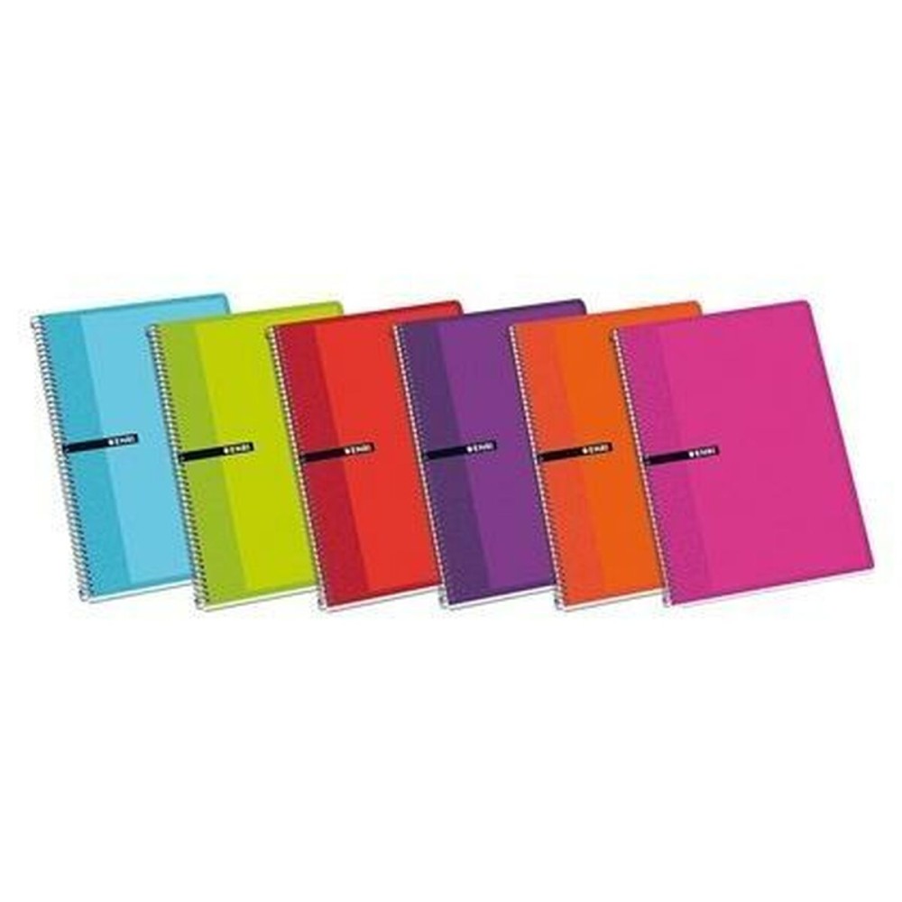 Cahier ENRI Couverture souple 80 Volets 21,5 x 15,5 cm (10 Unités)