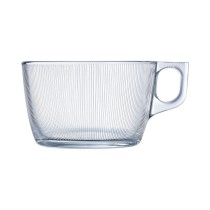 Tasse Luminarc Stripy Grand Transparent verre (500 ml) (6 Unités)