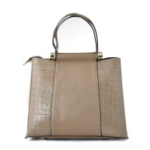 Damen Handtasche Firenze Artegiani FA-3456-DF Braun 28 x 25 x 13 cm