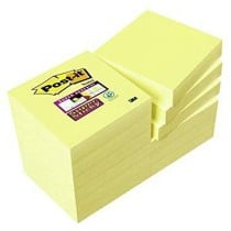 Haftnotizen Post-it Super Sticky Gelb 47,6 x 47,6 mm 12 Stücke