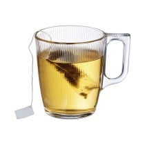 Tasse Luminarc Stripy Petit-déjeuner Transparent verre (250 ml) (6 Unités)