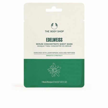 Feuchtigkeitsspendende und beruhigende Maske The Body Shop Edelweiss (1 Stück)