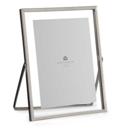 Fotorahmen Silberfarben Metall Glas Kunststoff 18,5 x 1 x 23 cm (12 Stück)