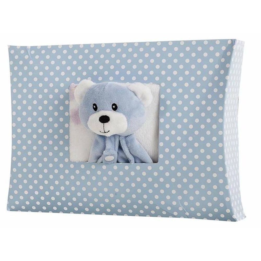 Baby blanket Baby Comforter Blue Pink 90 x 75 cm