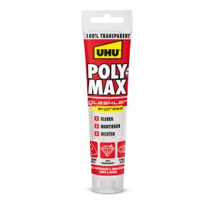 Scellant/Adhésif UHU 6310615 Poly Max Cristal Express Transparent 115 g