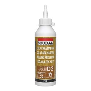 Sekundenkleber Soudal 117834 Holz Weiß 250 g