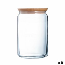 Bocal Luminarc Pav Transparent verre (2 L) (6 Unités)