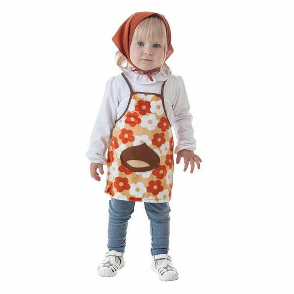 Costume for Children Flowers Female Chef