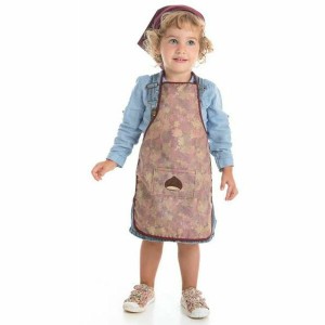 Déguisement pour Enfants Cuisinière Automne Marron