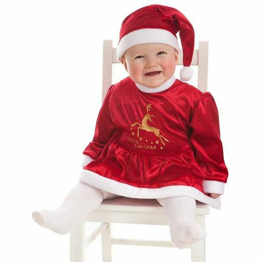 Déguisement pour Enfants Rouge Maman Noël