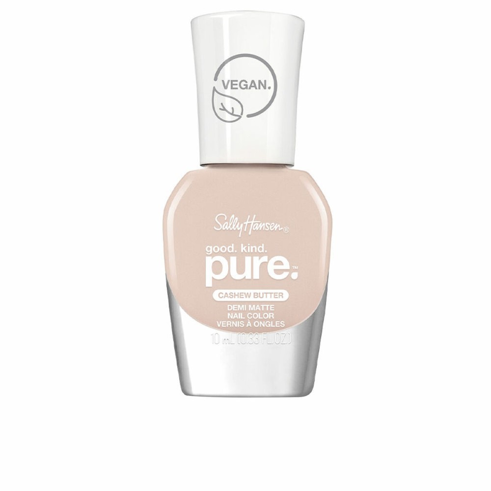 nail polish Sally Hansen Good.Kind.Pure Semi-matte Nº 030-cashew butter (10 ml)